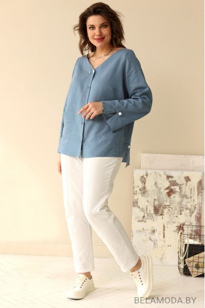Блузка BegiModa 4041 деним