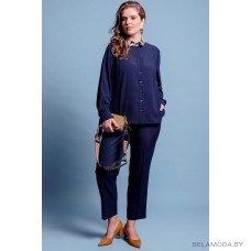 Блузка S. Malich 11126 синий
