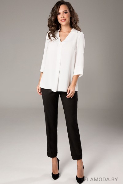 Блузка Teffi style 1474 молочный