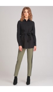 Рубашка Denissa Fashion 1159 черный