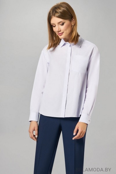 Блузка Denissa Fashion 1251 белый