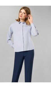 Блузка Denissa Fashion 1251-1 голубой