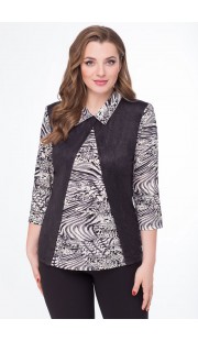 Блузка БелЭкспози 1327 черный