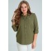 Блузка SOVITA 698 хаки Блузка SOVITA 698 хаки