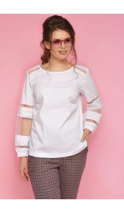 Блузка Anelli 663 белый