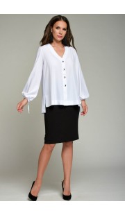 Блузка Teffi style 1355 белый