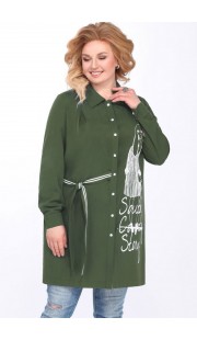Блузка Matini 41291 хаки