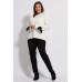 Блузка BegiModa 4009 молочный+черный Блузка BegiModa 4009 молочный+черный