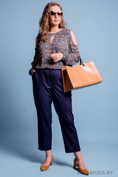 Блузка S. Malich 11111-1 мультиколор