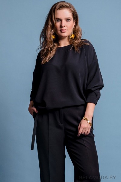 Блузка S. Malich 11118 черный