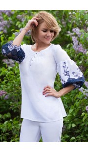 Блузка Euromoda 274 белый