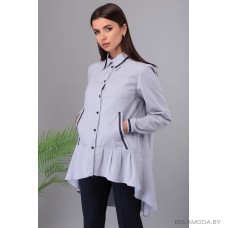 Блузка Denissa Fashion 1321 голубые тона