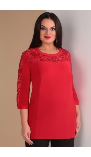 Блузка Ксения Стиль 1359 красный