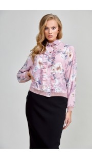 Блузка Teffi style 1534 принт