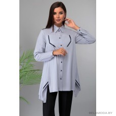 Блузка Denissa Fashion 1319 голубые тона Блузка Denissa Fashion 1319 голубые тона
