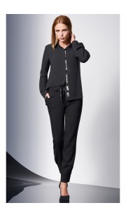 Блузка DiLiaFashion 0144-1 черный