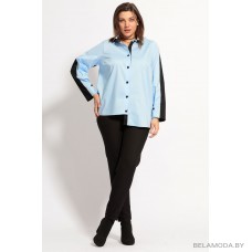 Блузка BegiModa 4056 голубой