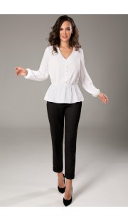 Блузка Teffi style 1468 молочный