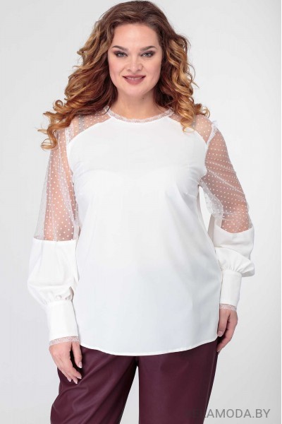 Блузка Anelli 845 белый