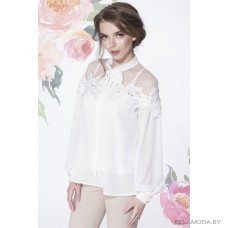 Блузка LeNata 11883 молочный Блузка LeNata 11883 молочный