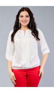 Блузка Emilia 179/3 белый