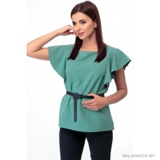 Блузка Anelli 280 зеленый
