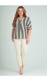 Брюки SandyNa 13756 молочный