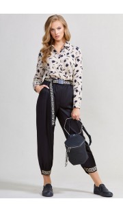 Брюки Teffi style 1591 черный