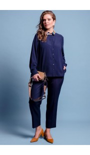 Брюки S. Malich 11122-3 синий