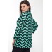 Джемпер Lady Style Classic 2333/1 мятный с чернильным