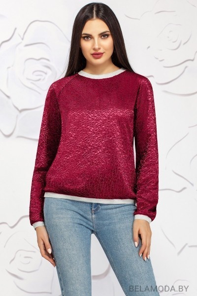 Джемпер Ivelta plus 885 бордо