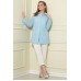 Жакет Andrea Style 0371/2 голубой Жакет Andrea Style 0371/2 голубой