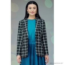 Жакет Angelina & Co 659 черно - белый Жакет Angelina & Co 659 черно - белый