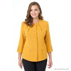 Жакет ELITE MODA 4276 горчица Жакет ELITE MODA 4276 горчица