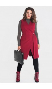 Жилет Elletto 3276 бордо