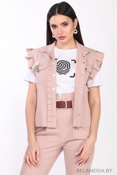 Жилет Juliet Style 118 розовые тона