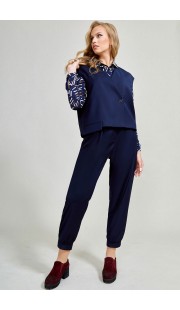 Жилет Teffi style 1606 синий