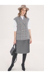 Жилет Elletto 3416 серый