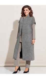 Кардиган Olga Style 682 серый