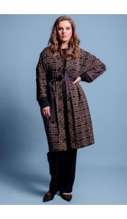 Кардиган S. Malich 11135 черно-серый