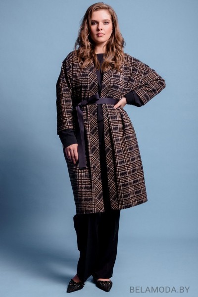 Кардиган S. Malich 11135 черно-серый