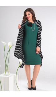 Кардиган Мода-Юрс 2357 черно белый