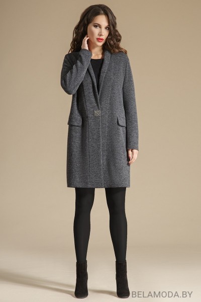 Кардиган Teffi style 1248 серый