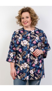 Кардиган TricoTex Style 1717 синие тона