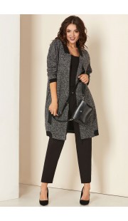 Кардиган Andrea Style 00280 серый