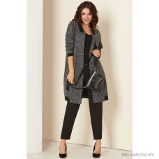 Кардиган Andrea Style 00280 серый