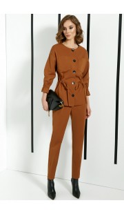 Комплект брючный DiLiaFashion 0373 терракот