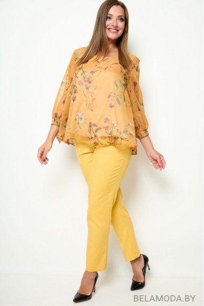 Комплект брючный Michel Chic 1259 горчица