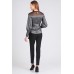 Комплект брючный Denissa Fashion 1208 черный с серым