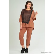 Комплект брючный Michel Chic 1329 рыжий